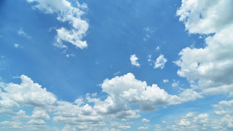 Video format Moving clouds in the sky Time Lapse.