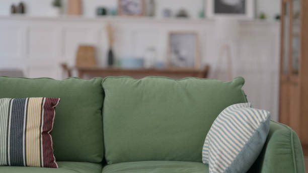 istock Empty Room after the Person Left Living Room 1329204667