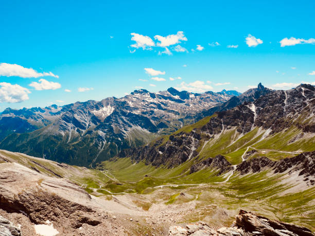 istock Alpine mountain landscape in summer 1329207516
