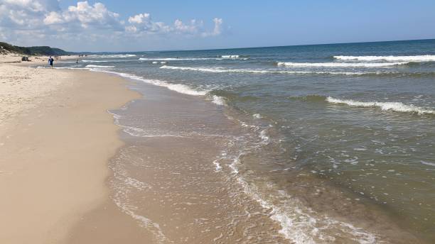 istock Sandy beach on the Baltic Sea 1329212374