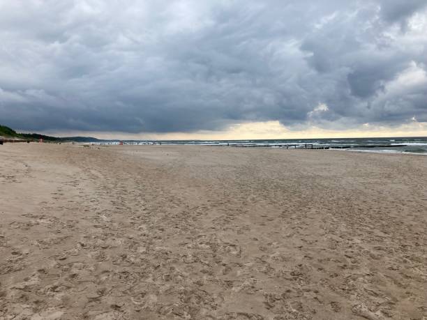 istock Sandy beach on the Baltic Sea 1329212506