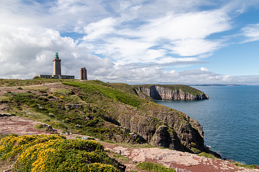 the lighthouse of Cap Frehel, in Brittany