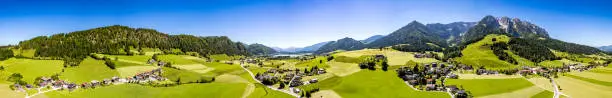 view from Walchsee - Zahmer Kaiser