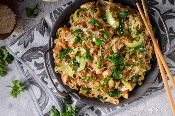 istock Delicious homemade Pad Thai 1329236663