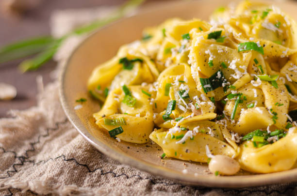 istock Tortellini with butter and nuts 1329247450