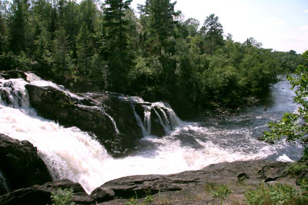 istock Kawishiwi Falls, Ely, MN from the top 1329252102