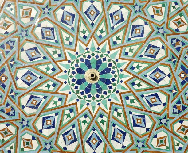 istock Traditional and handicraft zellige (tile) in Morocco 1329259589
