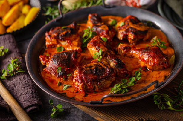 istock Hot and spicy tikka chicken 1329264507