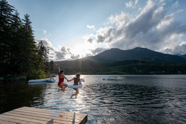istock Summer fun at the lake 1329268164