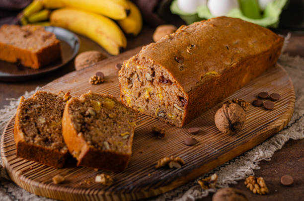 istock Sweet and heathy banana bread 1329275491