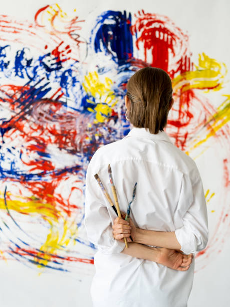 istock art inspiration exhibition artwork woman gallery 1329276987