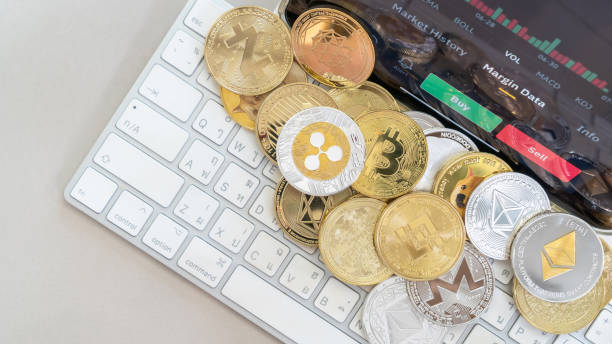 bnb 알트코인 디지털 코인 암호화 통화 defi p2p 아이 패드 또는 스마트 모바일 태블릿에 암호 화폐 및 바이넌스 거래 응용 프로그램 - binance trading 뉴스 사진 이미지