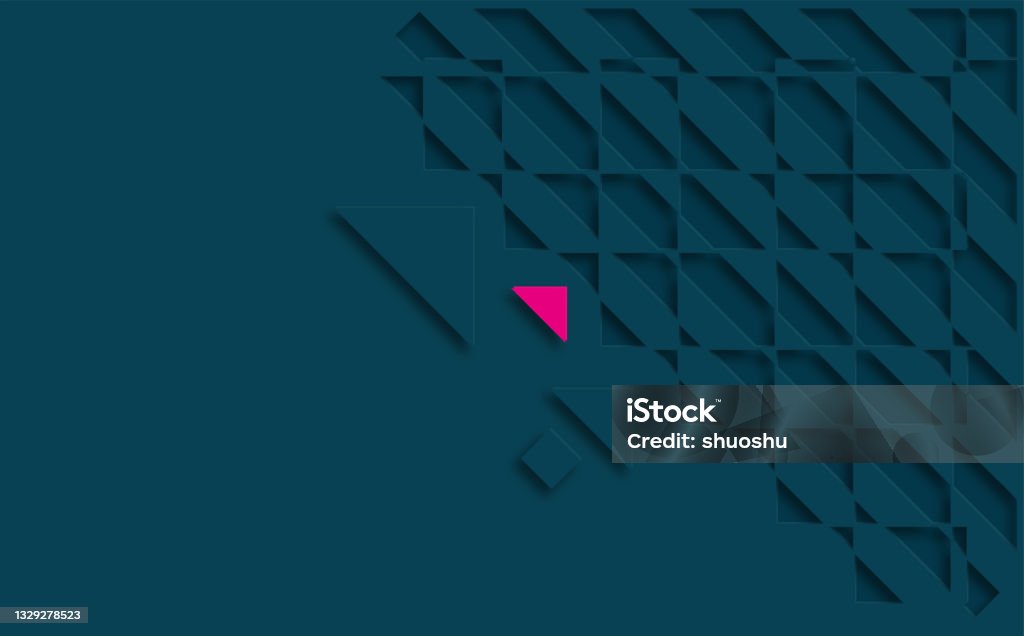 Triangular Cut Paper Background Colors Papercutting Style Geometric Triangle Pattern Background Stock ...