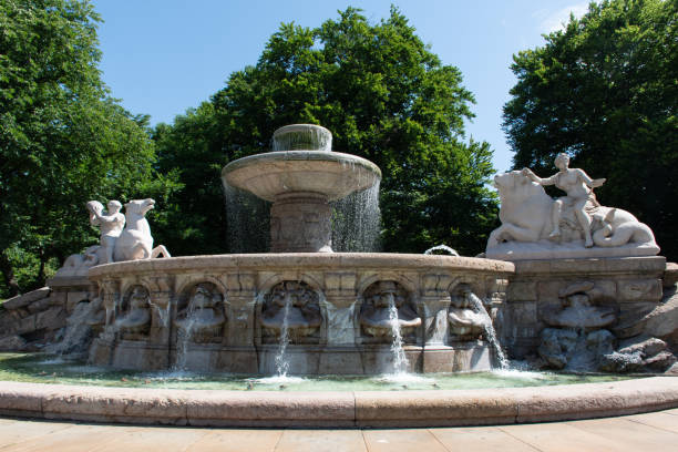 istock Wittelsbacher Fountain in Munich, Germany 1329281137