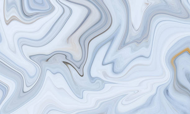 istock Marble rock texture blue pattern liquid swirl paint white dark Illustration background for do ceramic counter tile silver gray that is abstract painted waves for skin wall luxurious art ideas concept. 1329285742