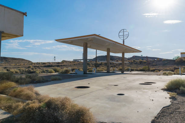 istock Abandoned Ruins In Mojave Desert on Public Land California 1329286469