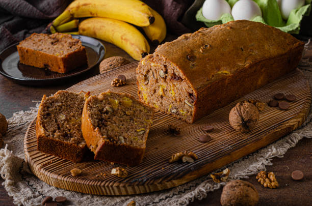 istock Sweet and heathy banana bread 1329287384