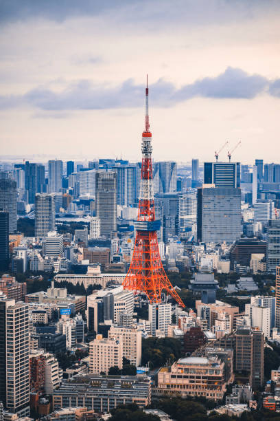 istock The Tokyo skyline 1329287988