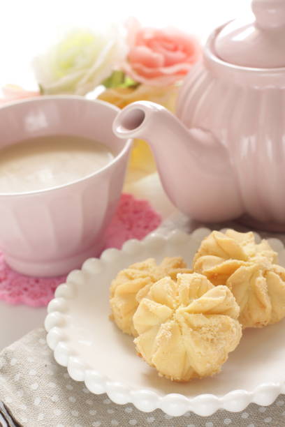istock homemade butter cookie on white dish 1329288012