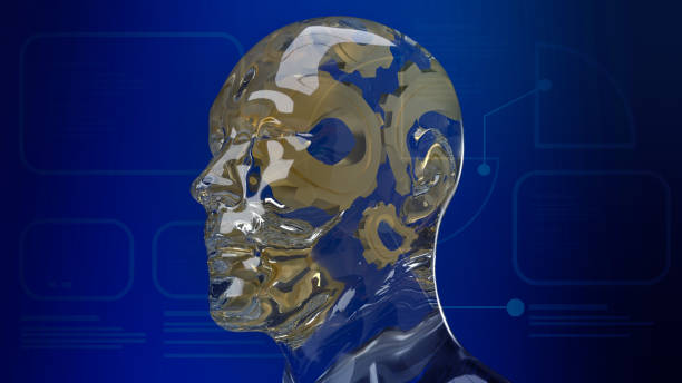 istock gold gear inside human crystal  head  for ai or machine learning  for technology  concept 3d rendering 1329295199