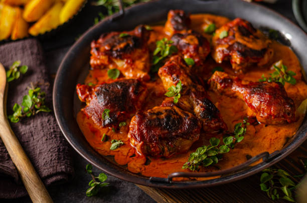 istock Hot and spicy tikka chicken 1329300332