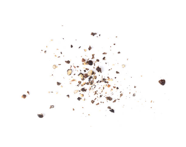 istock Ground black pepper isolated on a white background 1329302346