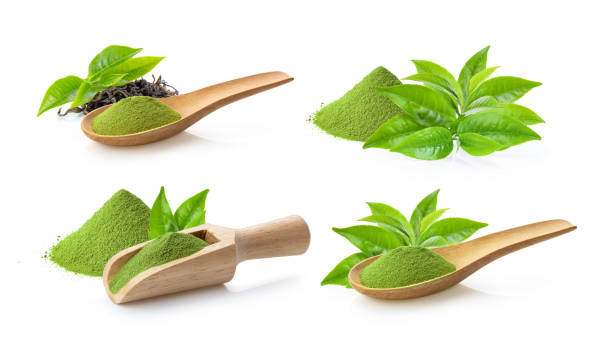 istock matcha green tea powder fresh green tea  isolated on white 1329302957