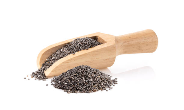 istock chia seeds isolated on white background 1329303008