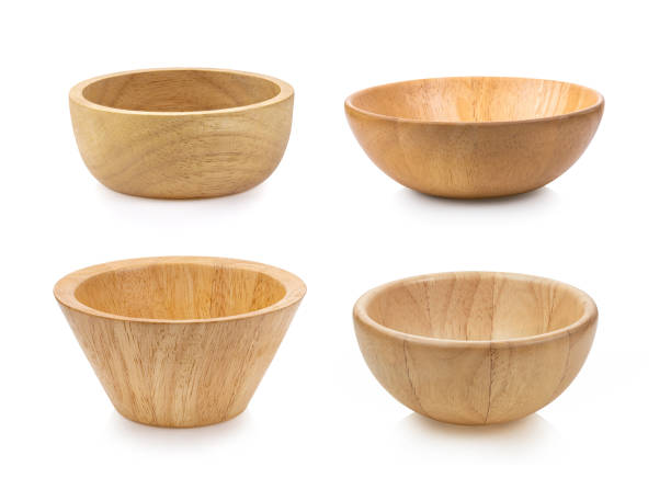 istock wood bowl isolated on white 1329303279