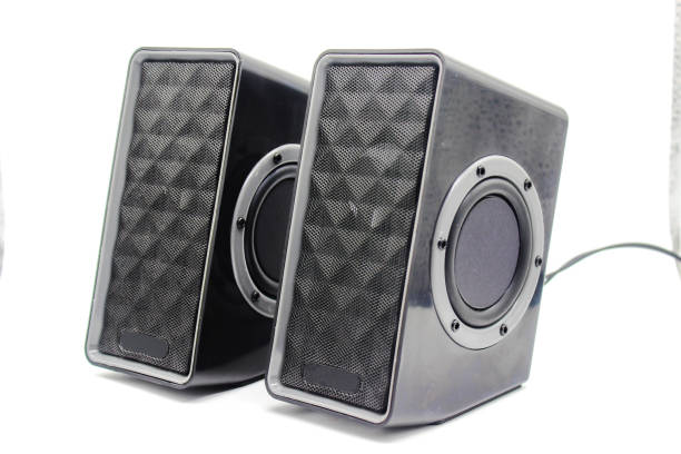 istock A picture of electric speakers with selective focus 1329305597