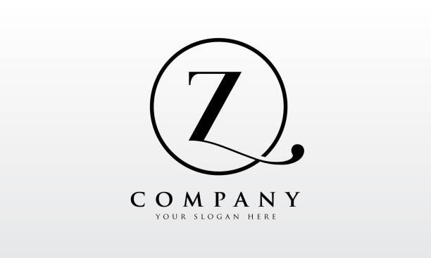 Initial Z letter Black Color with White Background Logo Design vector Template. Creative Letter Z Logo Design Initial Z letter Black Color with White Background Logo Design vector Template. Creative Letter Z Logo Design letter z stock illustrations