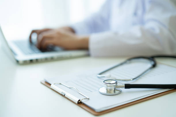 istock Doctor working in hospital 1329313659