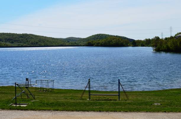 istock playground on the lake 1329315819