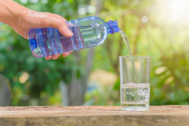 istock Bottle of drinking water. drinking water for health 1329321499
