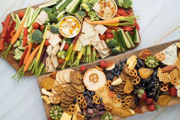 istock Party celebration food combinations 1329323112