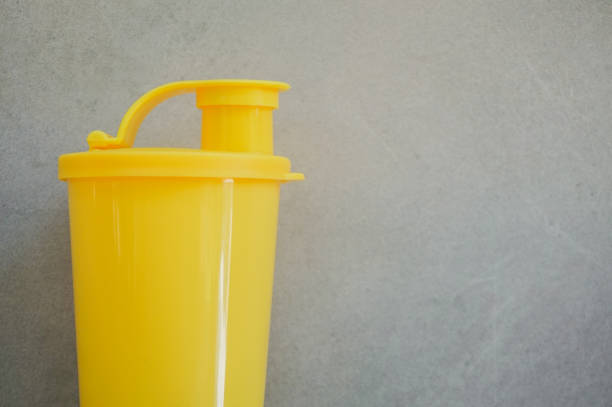 Tumblr yellow made of plastic