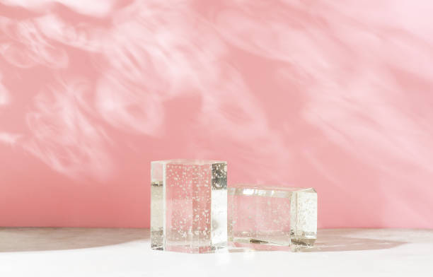 istock Podium stand background cosmetic and beauty template 1329332406