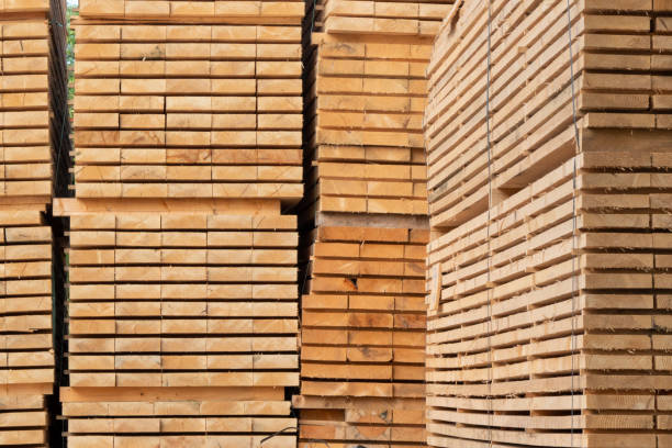 istock Wood for home improvement and construction sites 1329334732