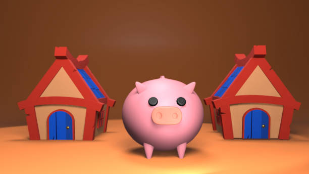 istock Piggy Banks whit house 1329336738