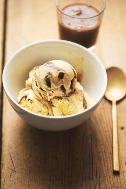 istock Tiramisu ice cream with coffee and chocolate 1329343957