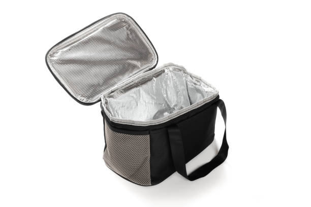 istock angle view grey and black lunch pack carrier on a white background 1329360855