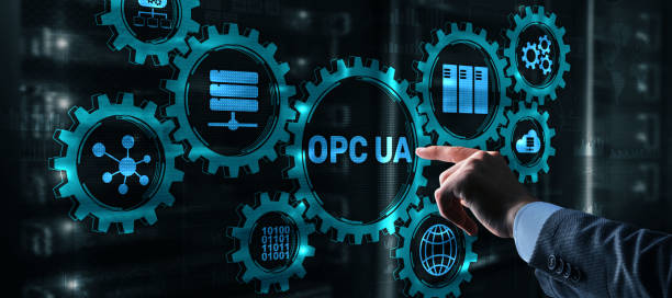 istock OPC Unified Architecture. Data Transmission in Industrial Networks concept 2021 1329369960