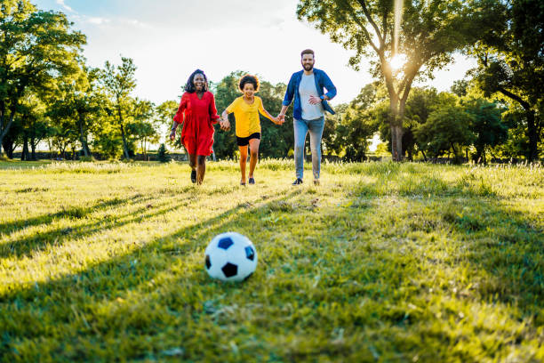 istock Family soccer 1329372987