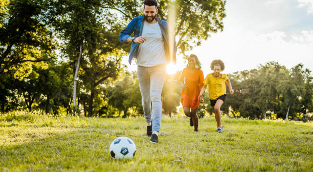 istock Family soccer 1329373670