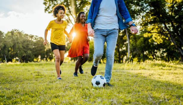 istock Family soccer 1329373802