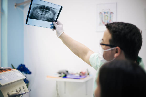 istock Woman at the Dentist 1329376092