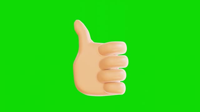 Thumbs Up Emoji Stock Videos and Royalty-Free Footage - iStock