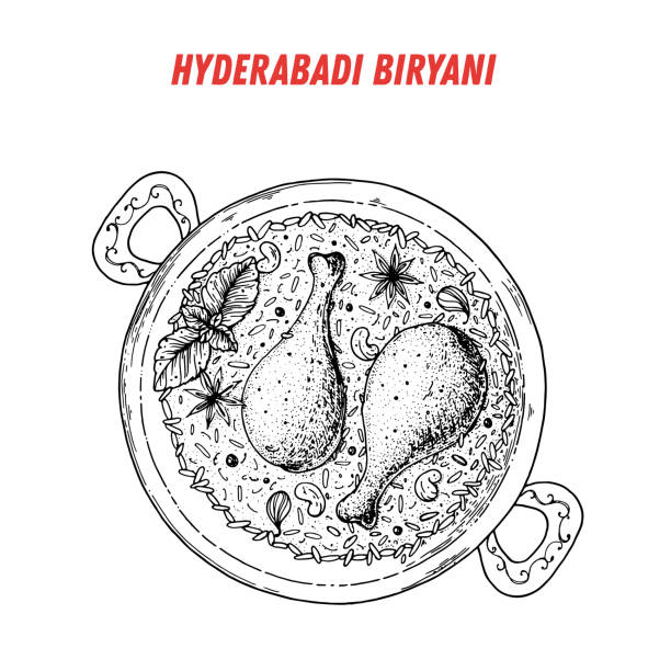 227 Biryani Illustrations & Clip Art - iStock | Biryani logo, Biryani leaf,  Ramadan biryani