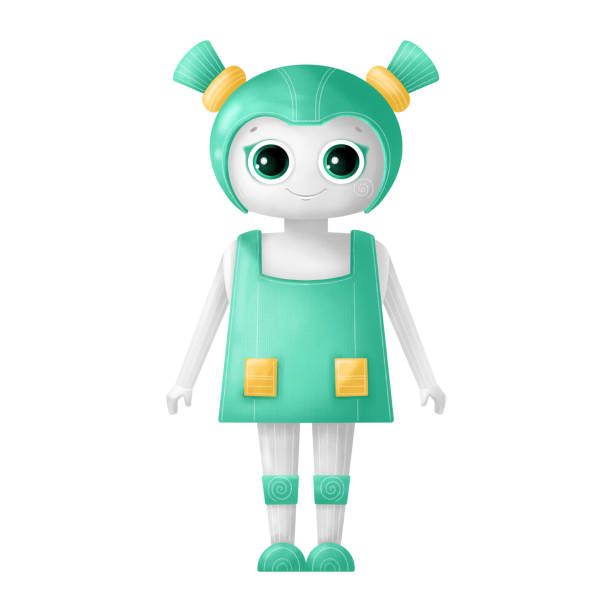 1,246 Robot Girl Illustrations & Clip Art - iStock | Robot woman, Robots, Female  robot