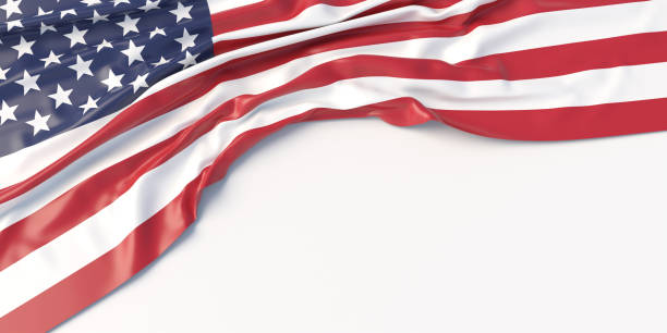 istock United States sign symbol placed on white background. Copy space. 3d illustration 1329385638